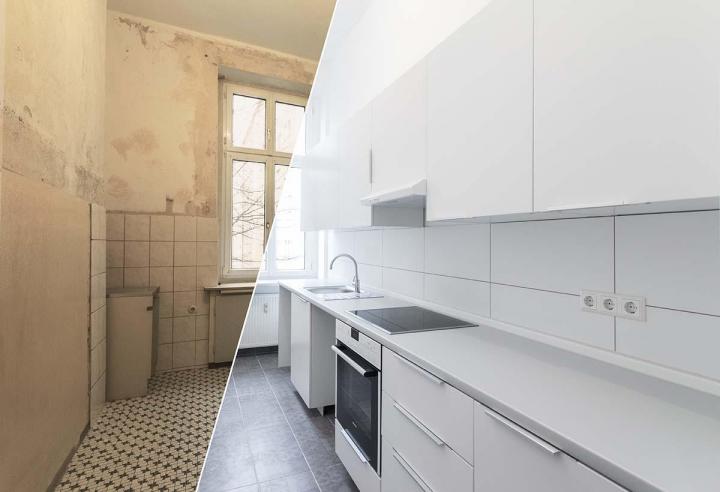 Travaux de rénovation de cuisine Sherbrooke